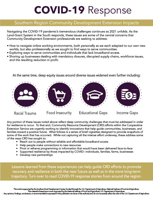 2021 Southern Impact Summary: COVID-19 Response Thumbnail